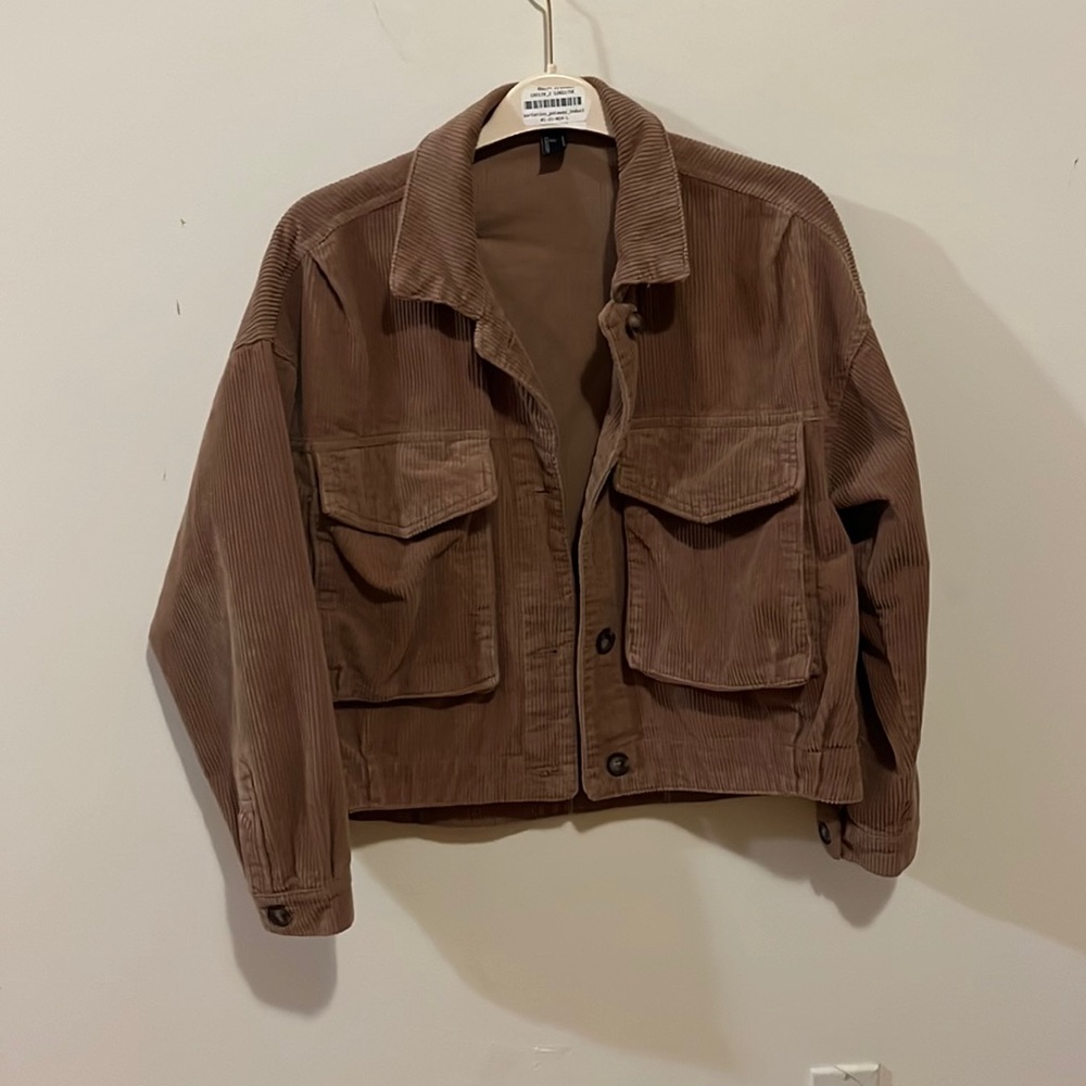 Tan corduroy jacket